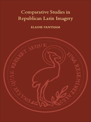 cover image of Comparative Studies in Republican Latin Imagery